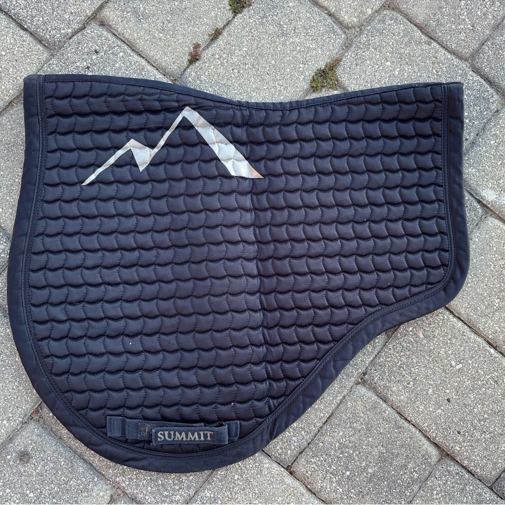 Summit Blue  Quilted Saddle Pad